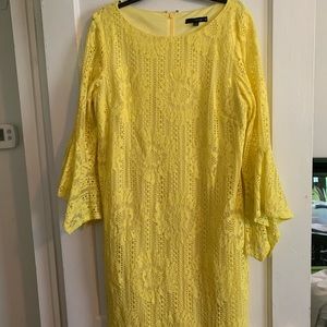 Yellow sangria dress